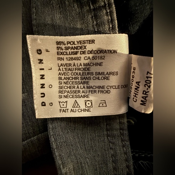 Dunning Golf Performance Pants | 34x32 Mens - Picture 4 of 6